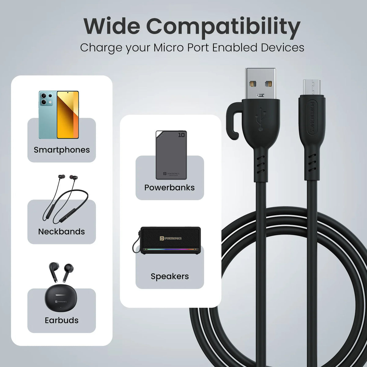 Konnect Core 3 USB to Micro USB Cable