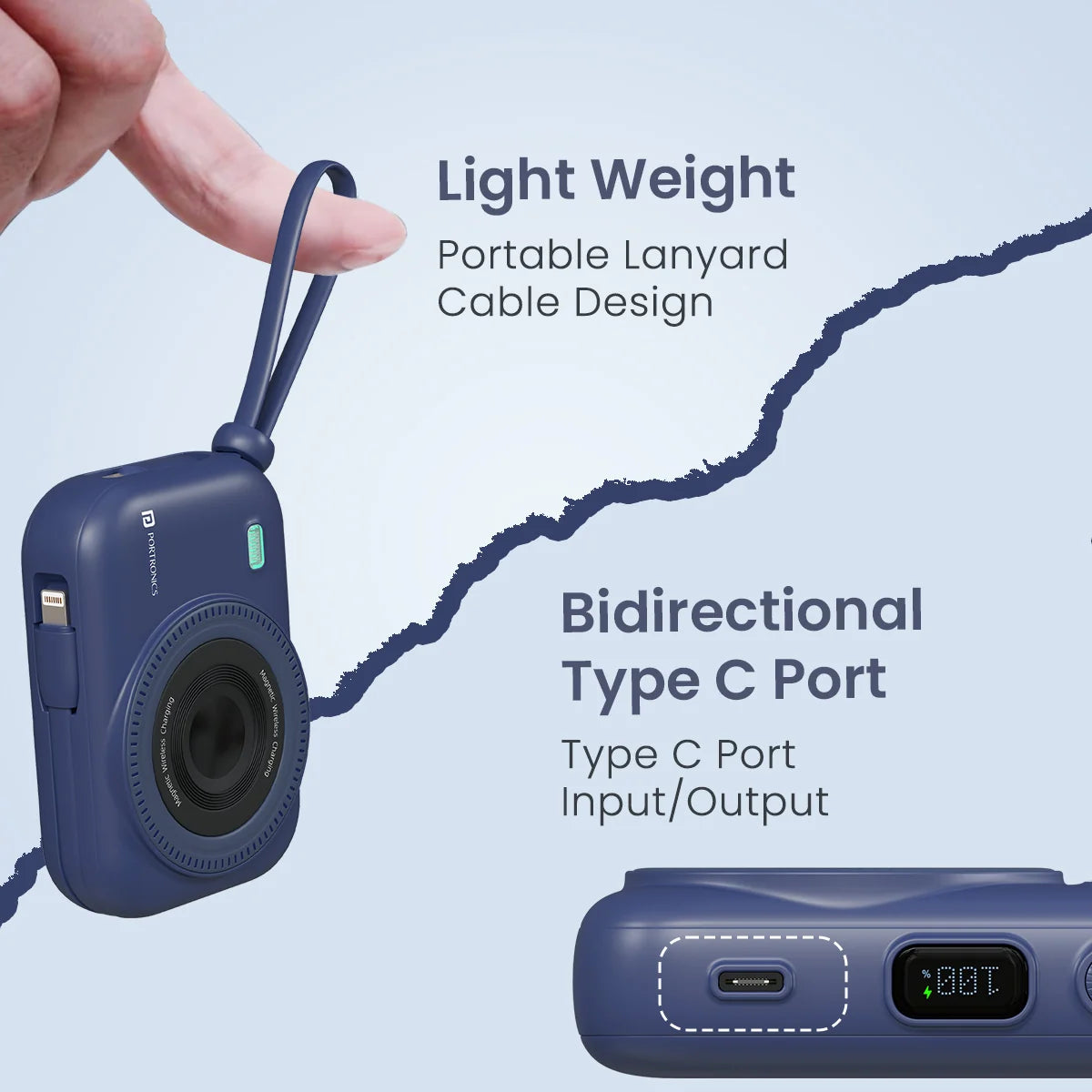 Power Shutter 10000mAh Wireless Powerbank