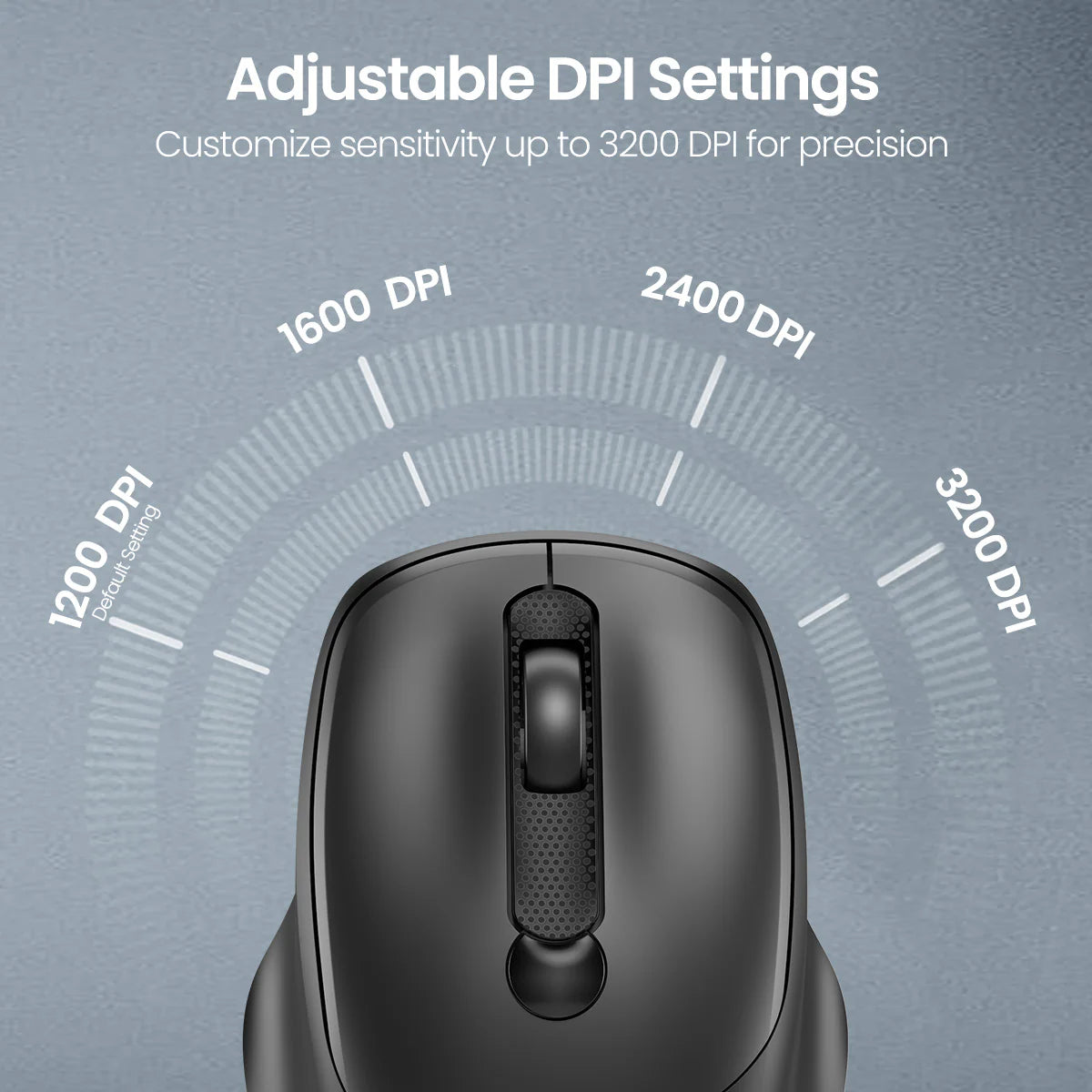 Toad 7 Dual Mode Wireless Mouse