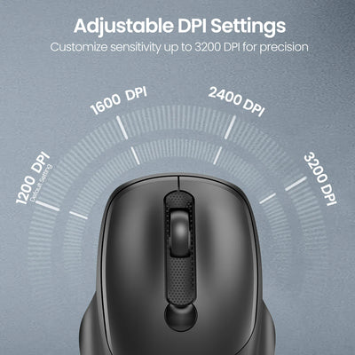 Toad 7 Dual Mode Wireless Mouse