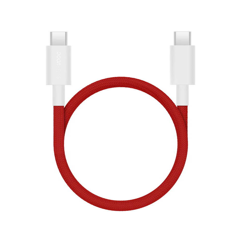 Magnetic Power Cable - USB-C to USB-C #color_red