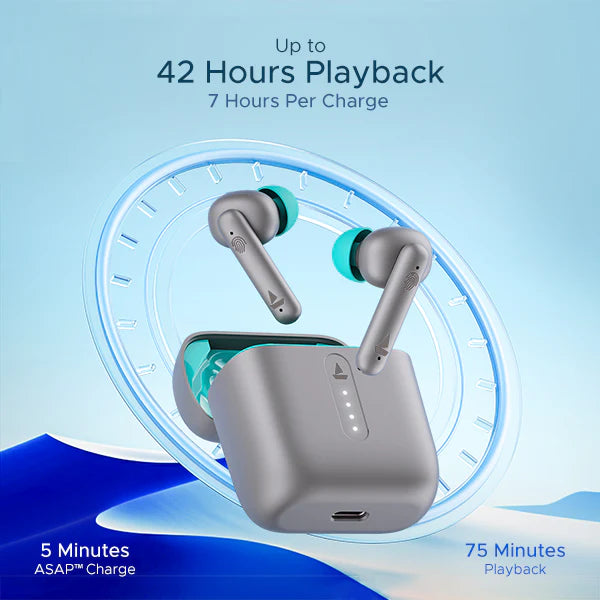 Airdopes 141 Wireless Earbuds #color_cyan-cider