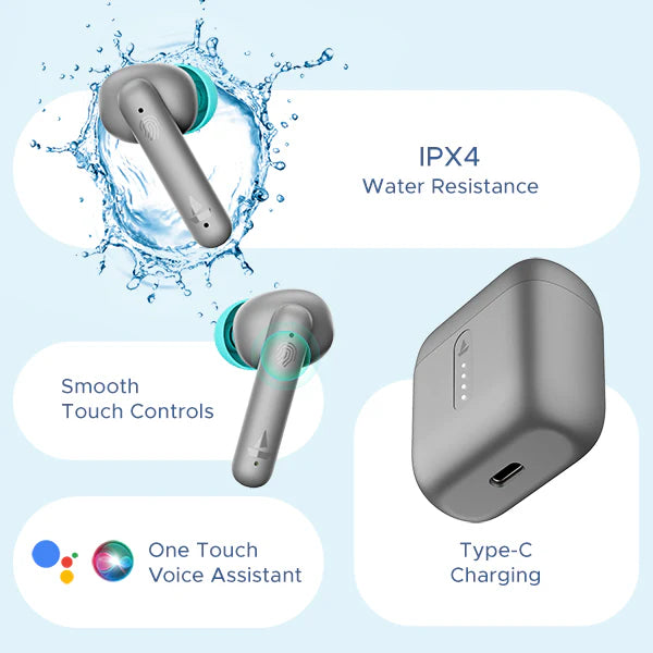 Airdopes 141 Wireless Earbuds #color_cyan-cider
