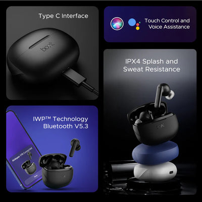 Airdopes 170 ANC Wireless Earbuds 