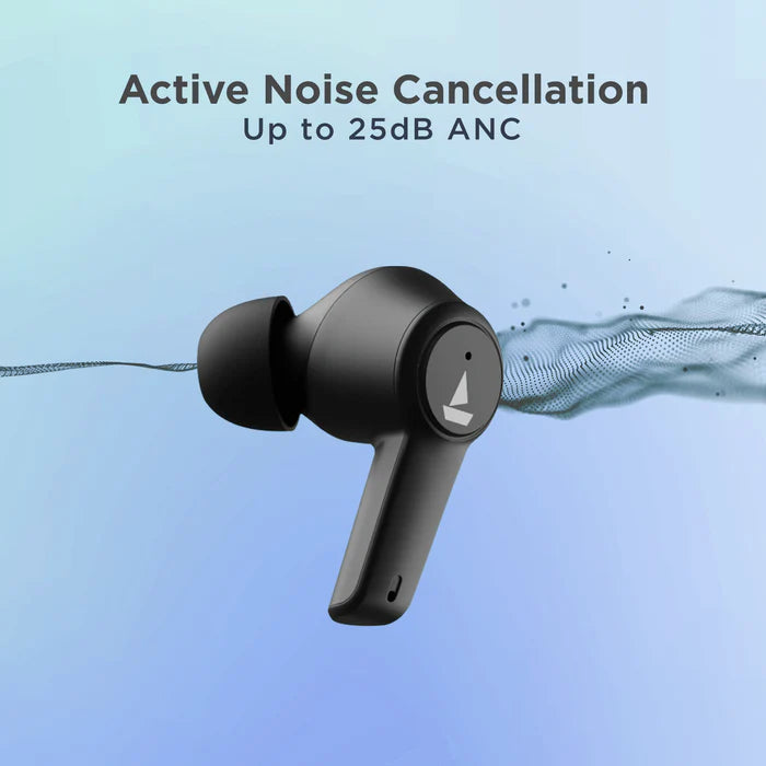 Airdopes 411 ANC Wireless Earbuds #color_black