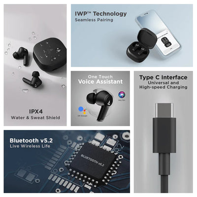 Airdopes 411 ANC Wireless Earbuds 