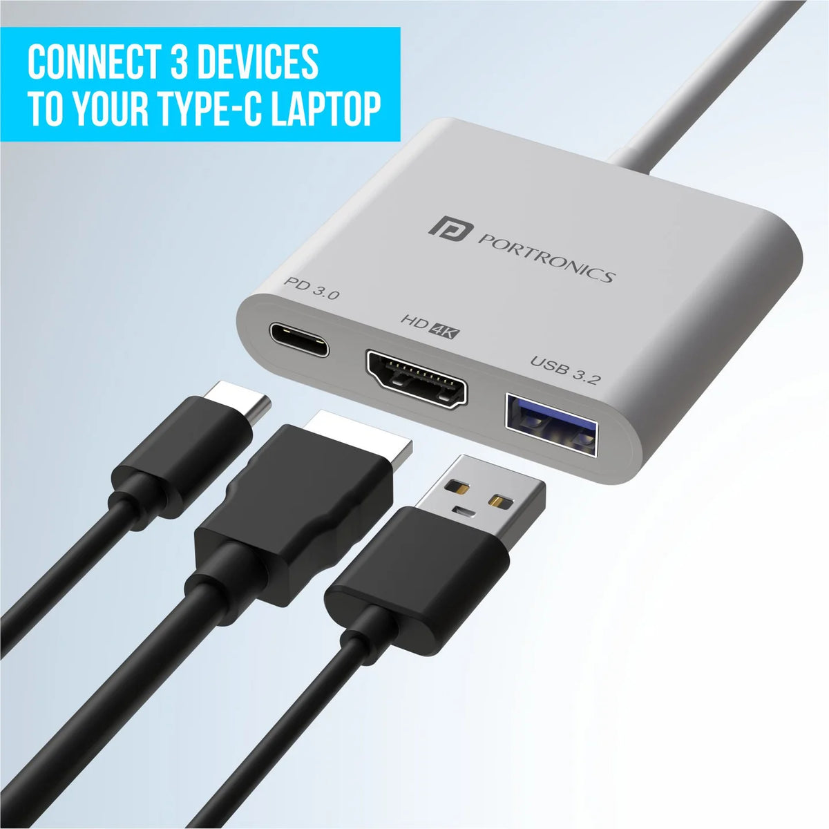 C-Konnect Type-C USB HDMI Multiport Adapter