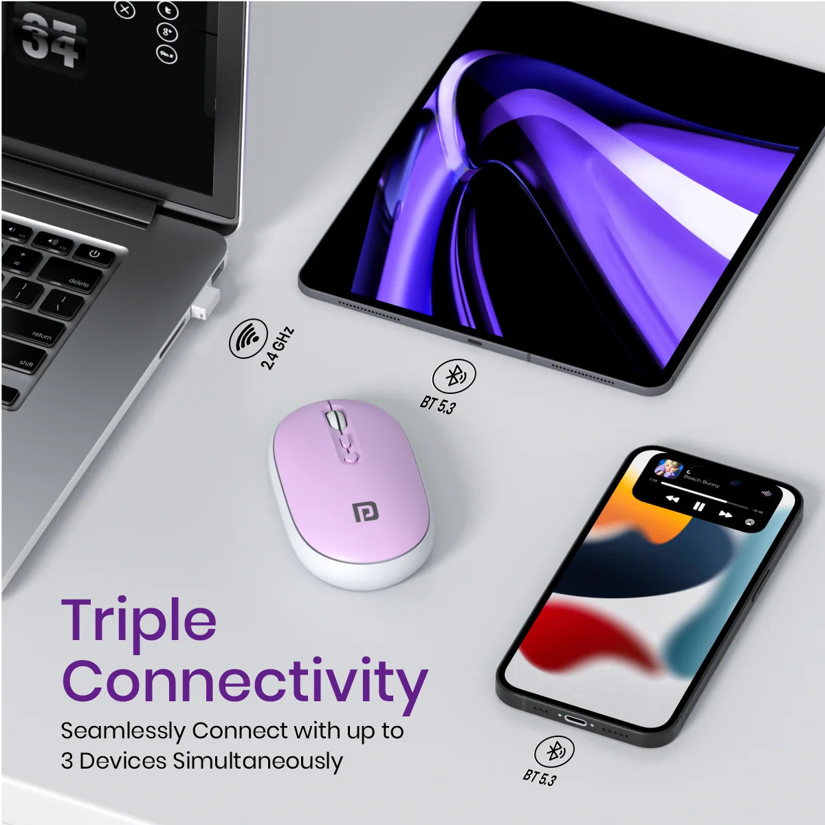 Toad II Dual Mode Wireless Mouse