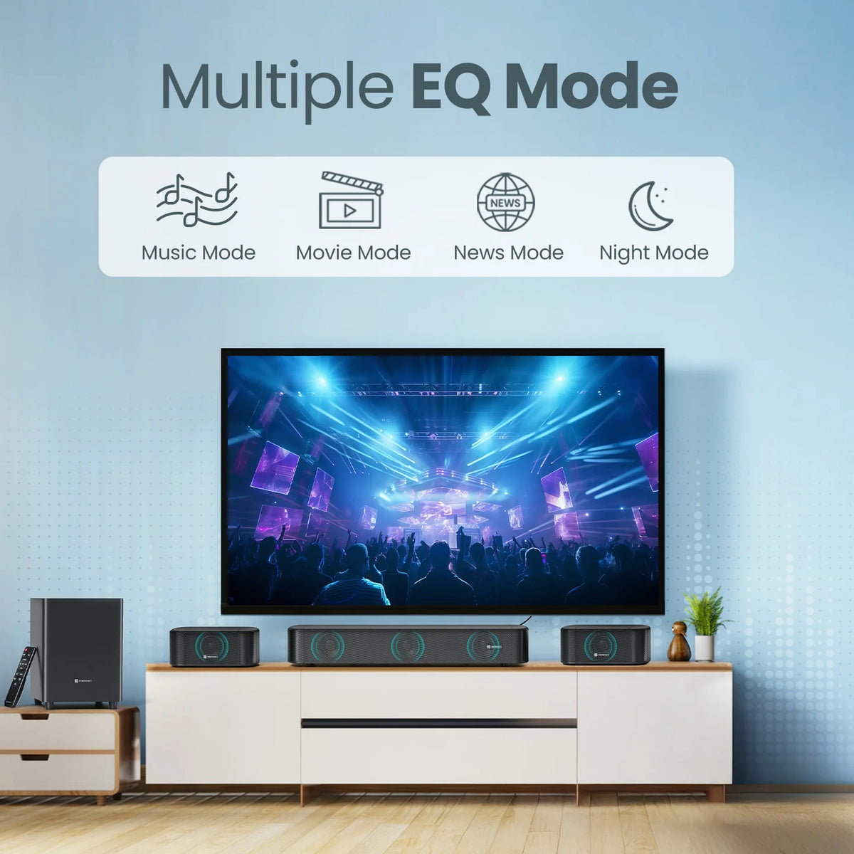 Pure Sound Pro X2 2.1 Channel Soundbar