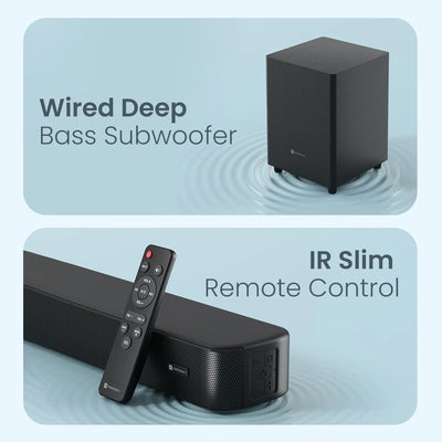 Pure Sound Pro X2 2.1 Channel Soundbar
