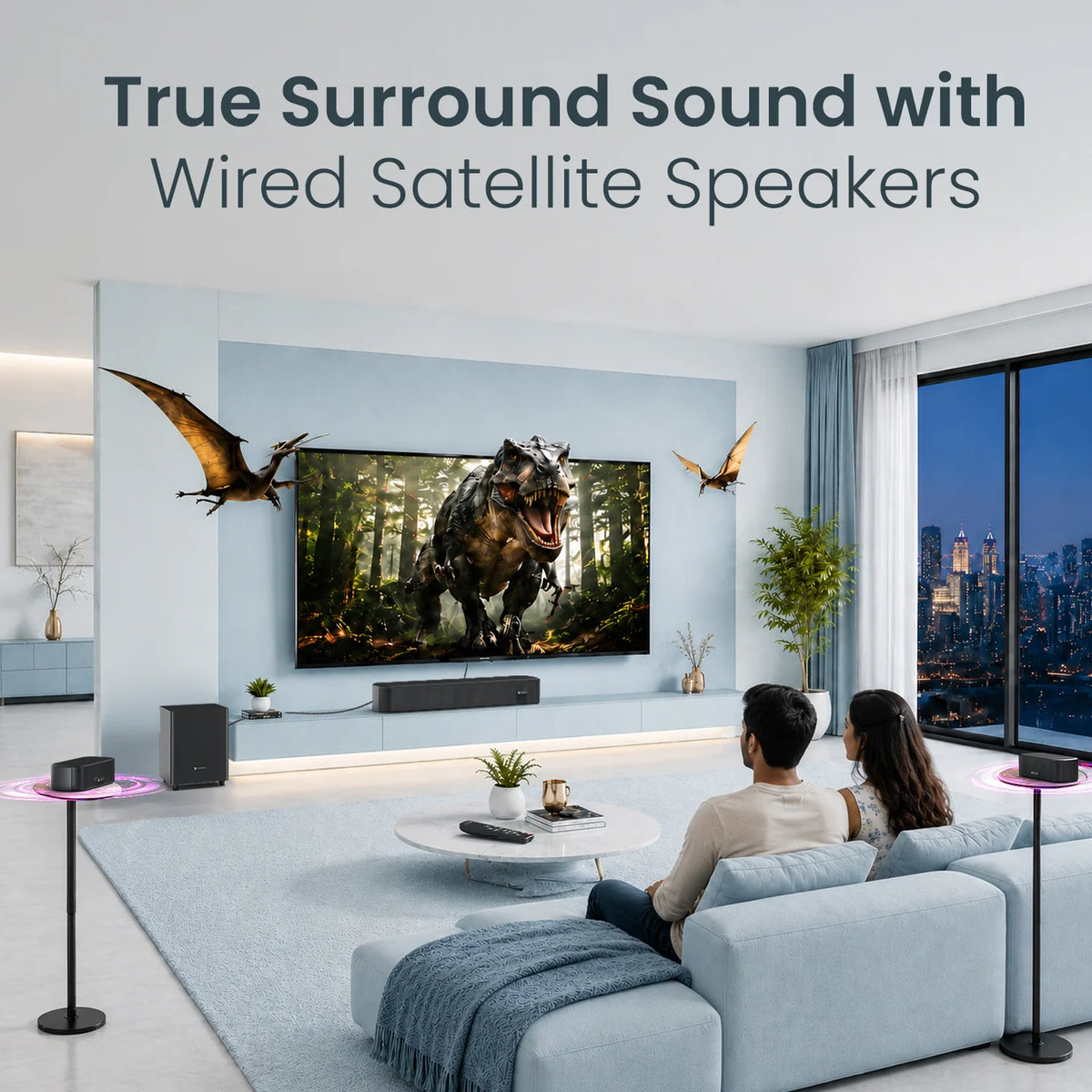 Pure Sound Pro X2 2.1 Channel Soundbar