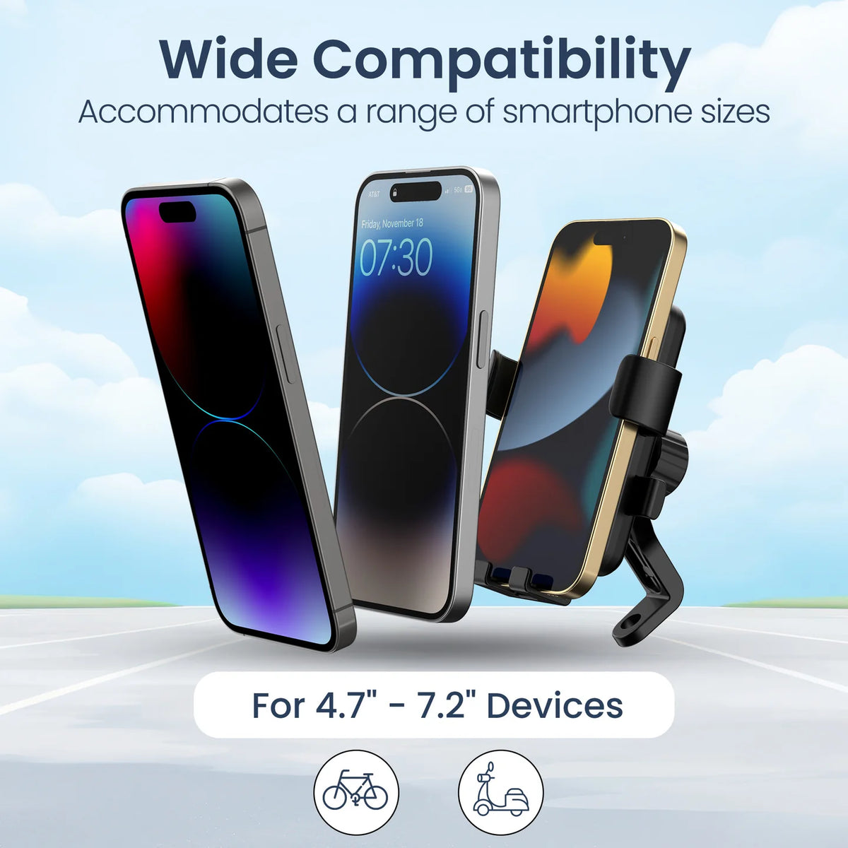 Mobike 5 Magnetic Bicycle Phone Holder