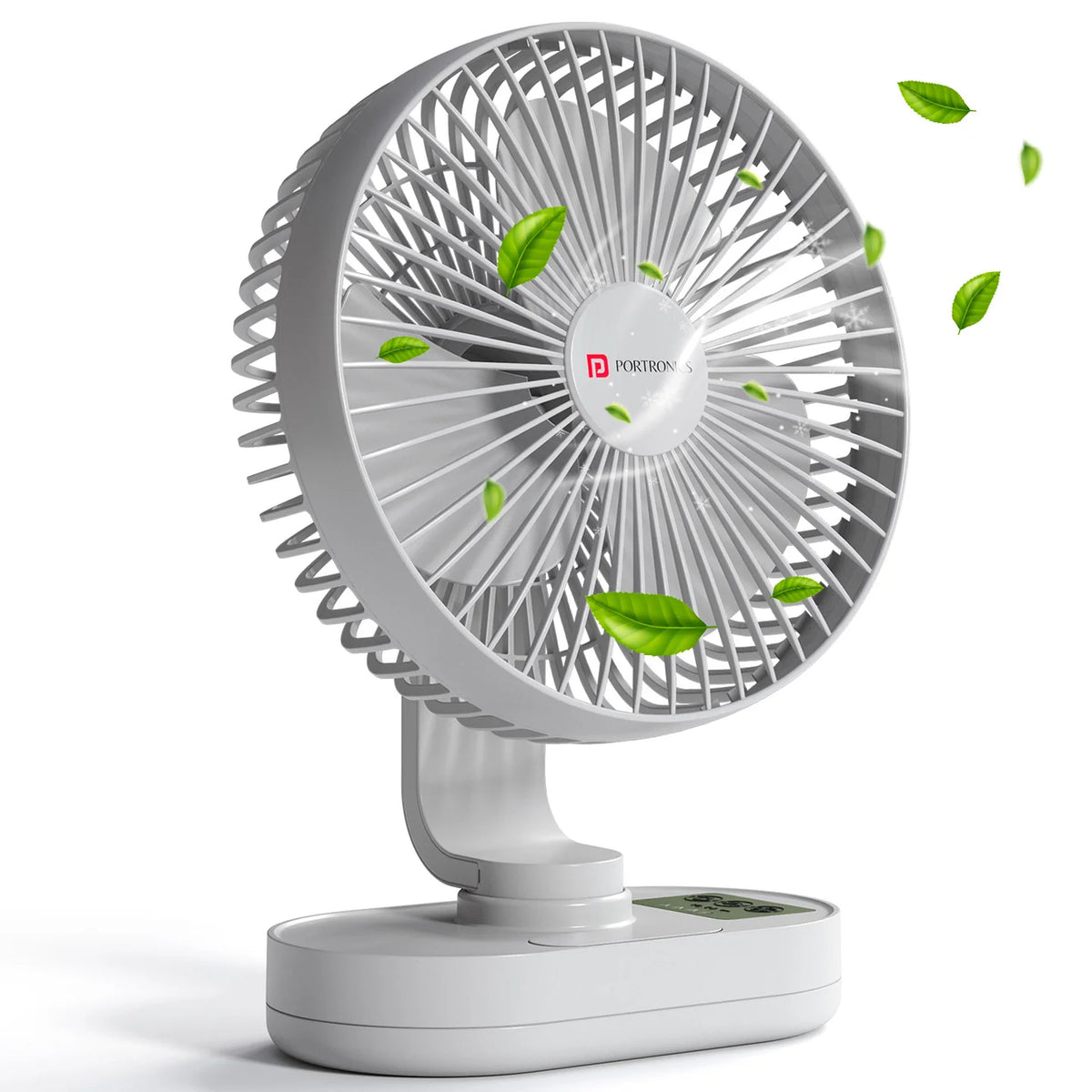 Airloop 4000mAh Automatic Oscillating Table Fan