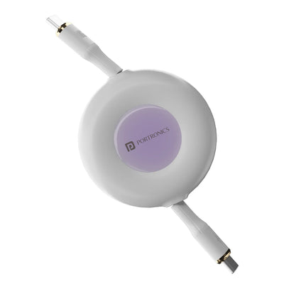 Konnect Recoil 100W Retractable Cable