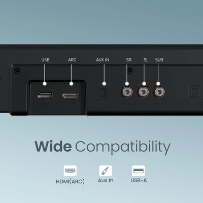 Pure Sound Pro X2 2.1 Channel Soundbar