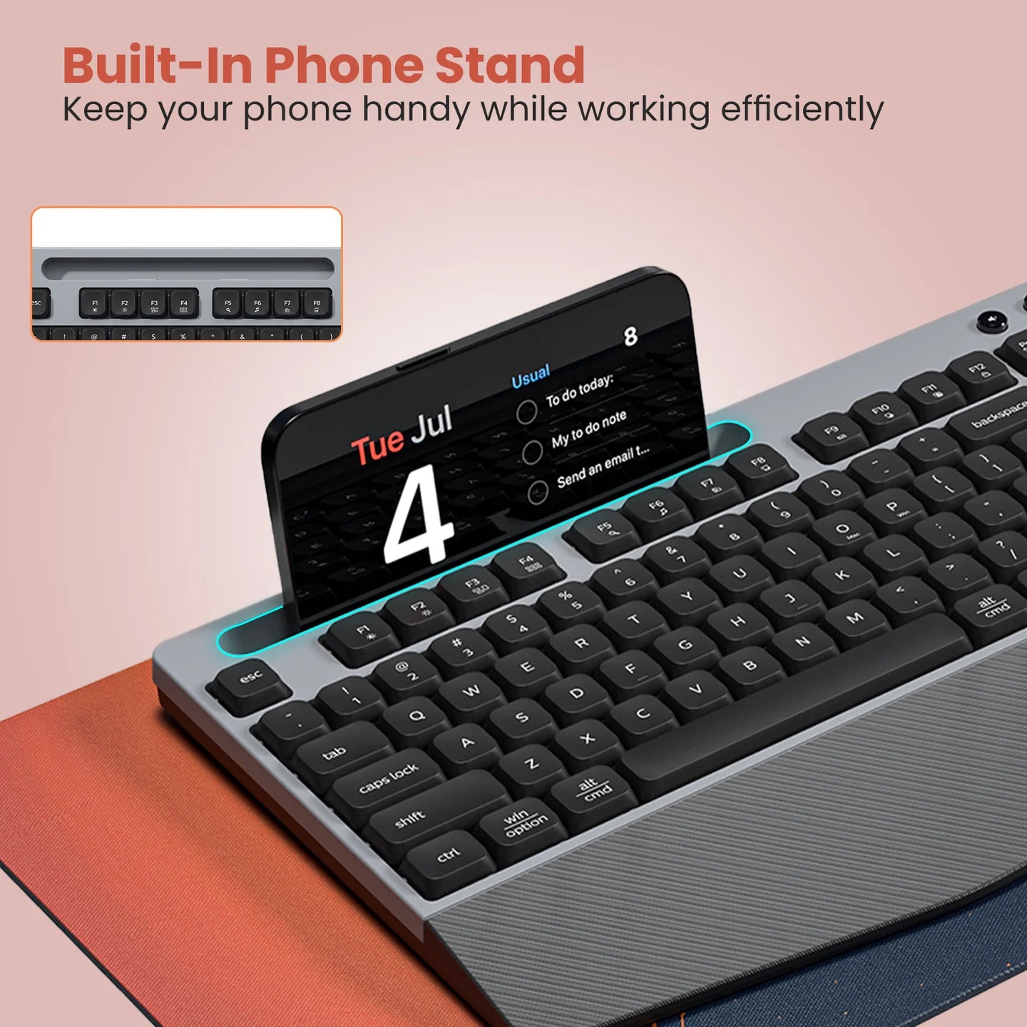 Key10 Wireless Keyboard Mouse