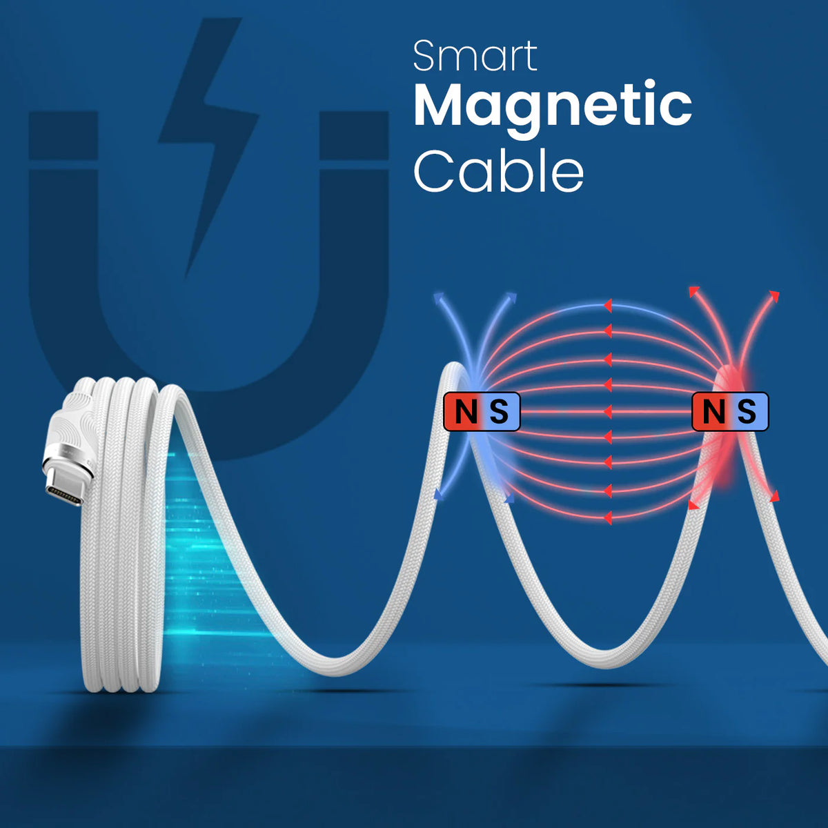 Maglink C Square Magnetic USB-C Cable
