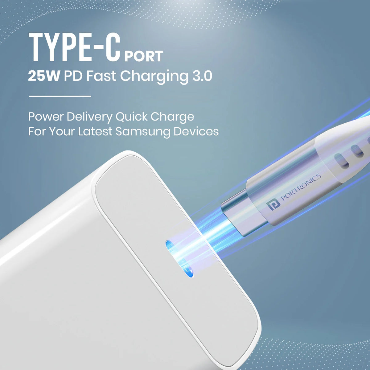 Adapto 25 Pro 25W Type-C Fast Charger