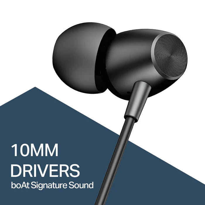 55 Wired In-Ear Earphone #color_black
