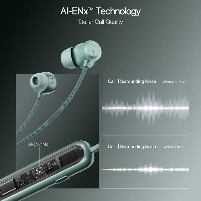 Rockerz 210 ANC Magnetic Neckband #color_powder-blue