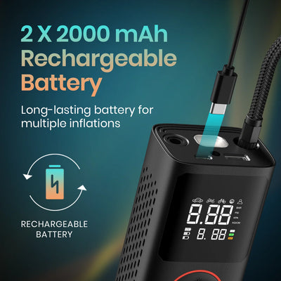 Vayu Portable Tyre Inflator