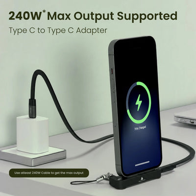 Dockpin Type C to Type C 240W Cable