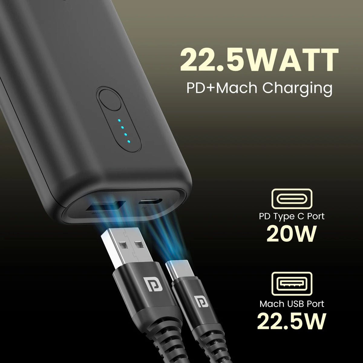 PowerPod 10K 10000mAh Fast Charging Powerbank