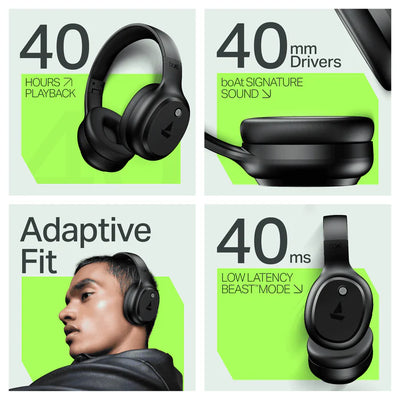 Rockerz 421 Over-Ear Headphone 