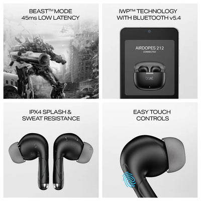 Airdopes 212 Wireless Earbuds 