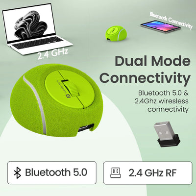 ToadPlay Tennis Mini Wireless Mouse