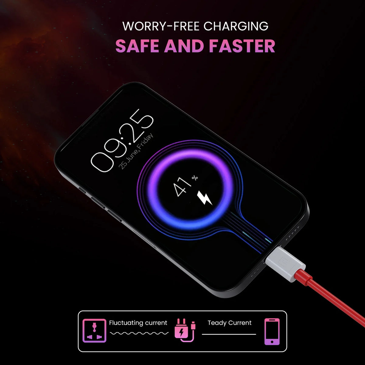 Adapto 65A 65W SuperVOOC Fast Charger