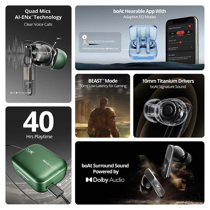 Airdopes 800 Wireless Earbuds 