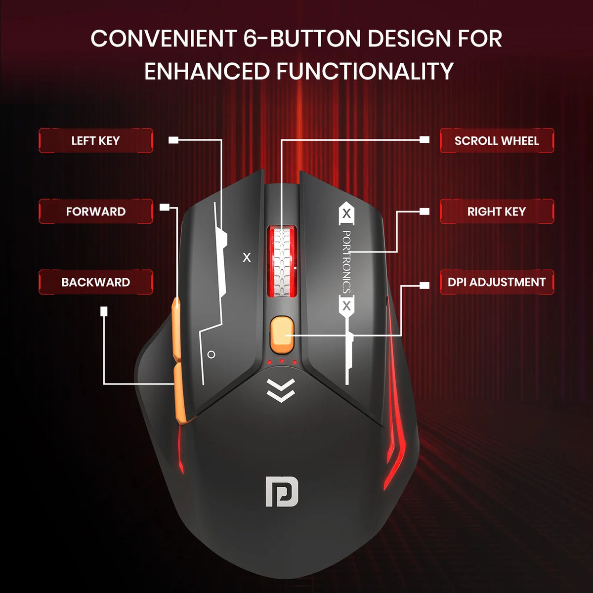 Vader Max Dual Mode Gaming Mouse
