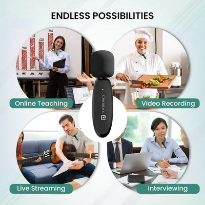 Dash 7 Type-C Wireless Lapel Microphone