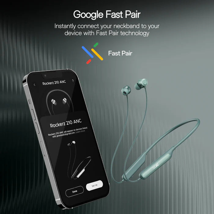 Rockerz 210 ANC Magnetic Neckband 