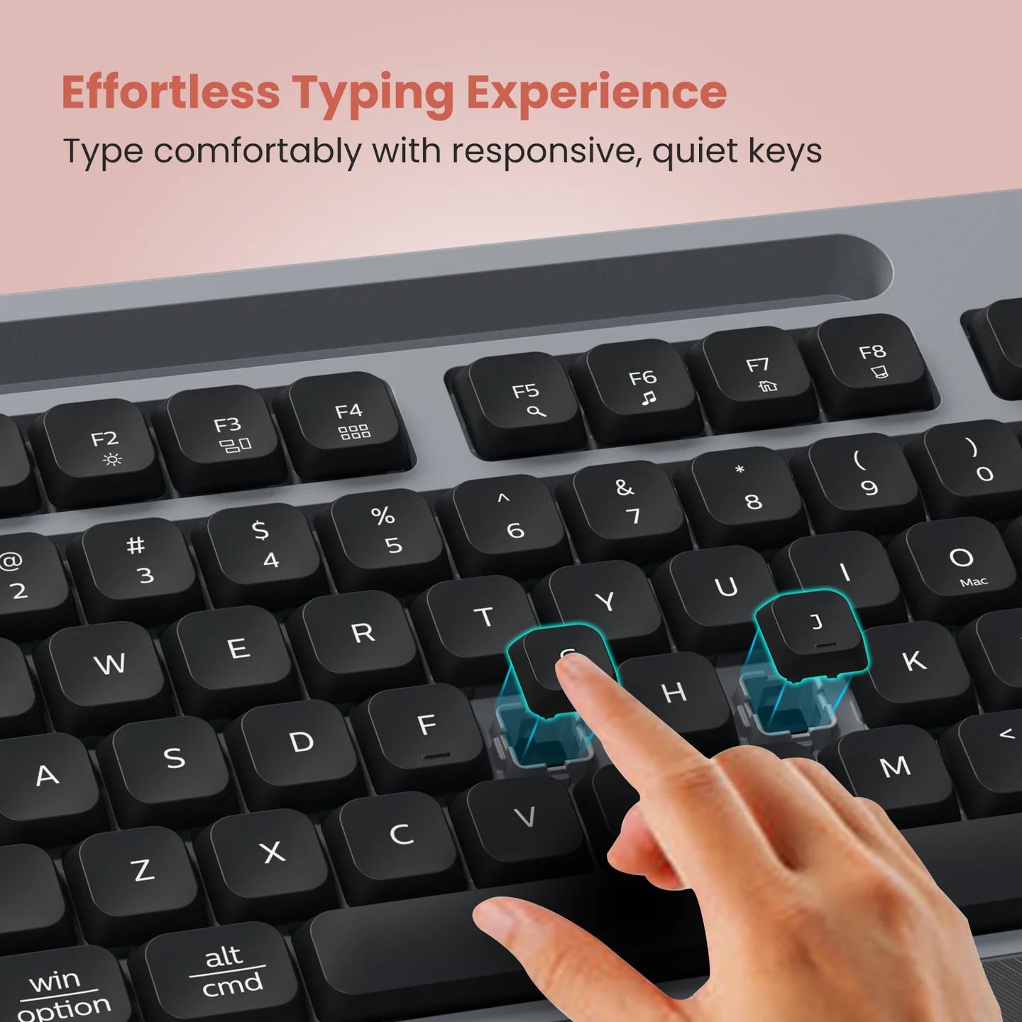 Key10 Wireless Keyboard Mouse