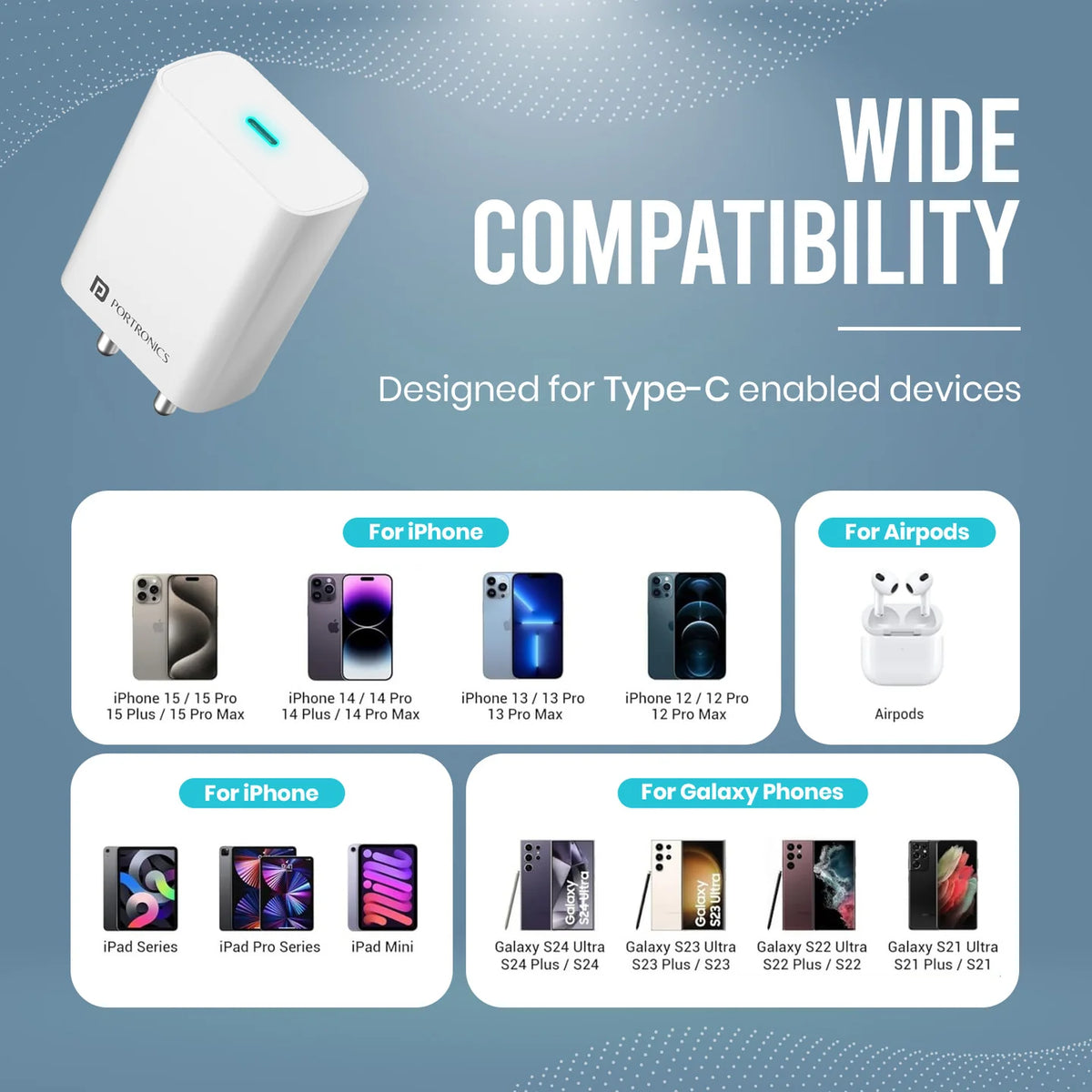 Adapto 25 Pro 25W Type-C Fast Charger