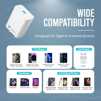 Adapto 25 Pro 25W Type-C Fast Charger