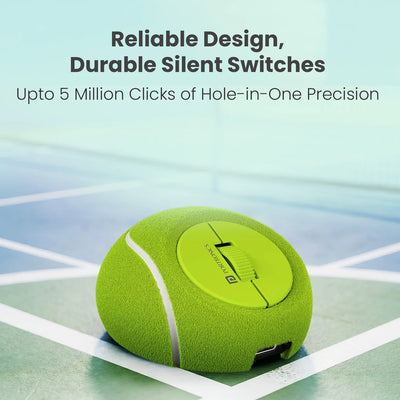 ToadPlay Tennis Mini Wireless Mouse