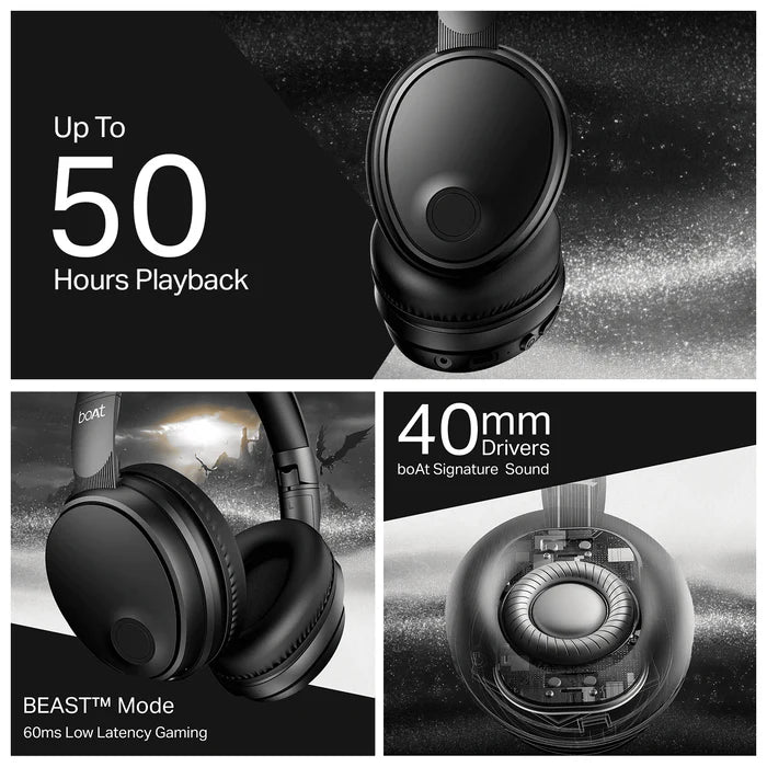 Rockerz Trendz Over-Ear Headphone 