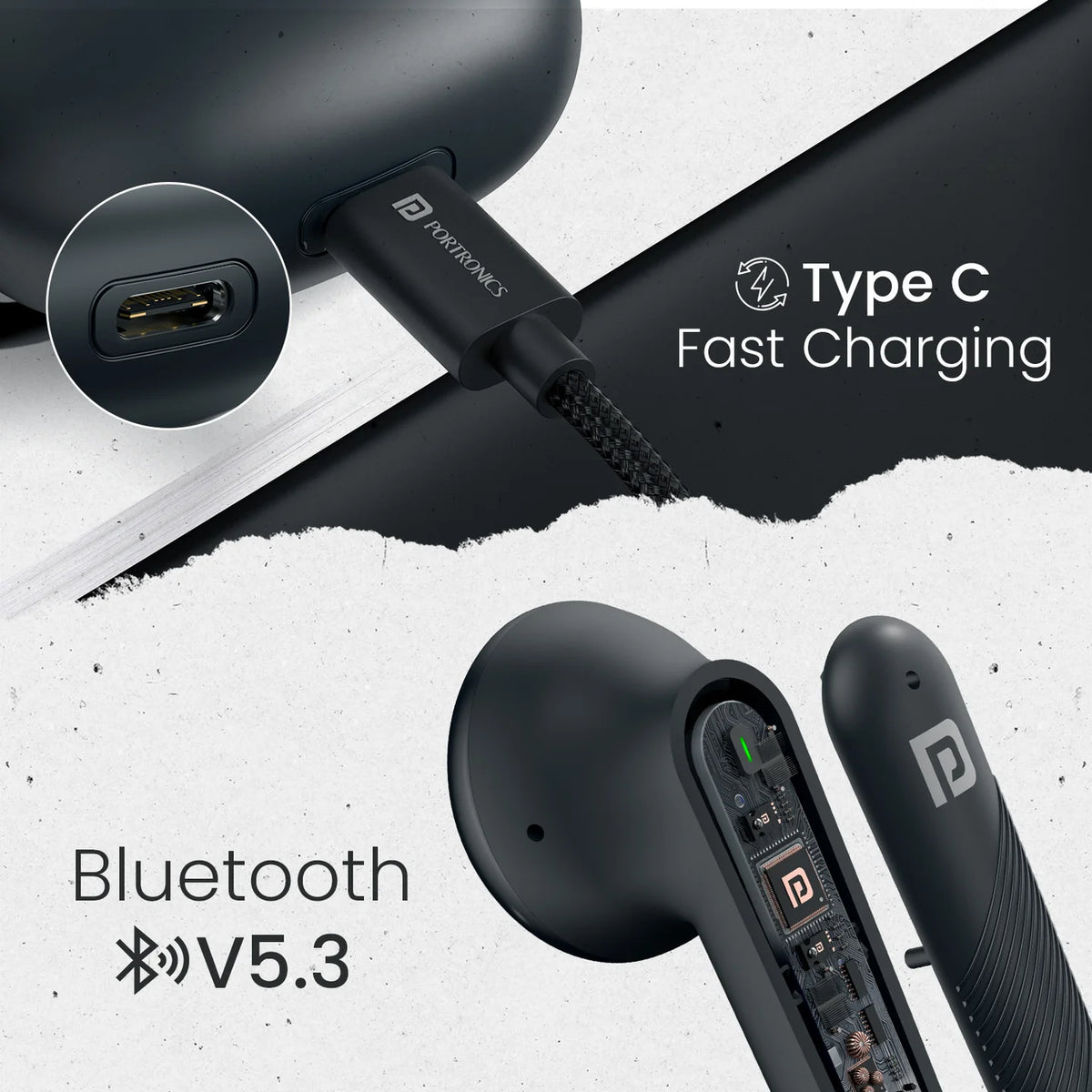 Harmonics Twins S18 Wireless Earbuds