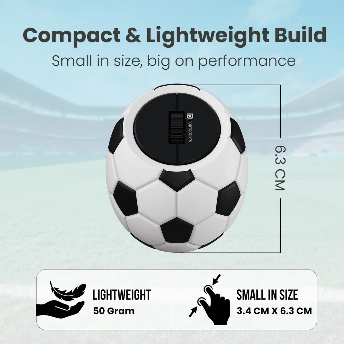 ToadPlay Rechargeable Wireless Mouse