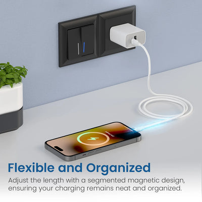 Maglink C Square Magnetic USB-C Cable