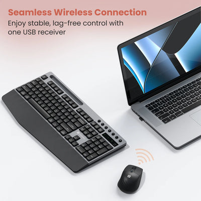 Key10 Wireless Keyboard Mouse
