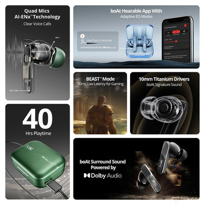 Airdopes 800 Wireless Earbuds 
