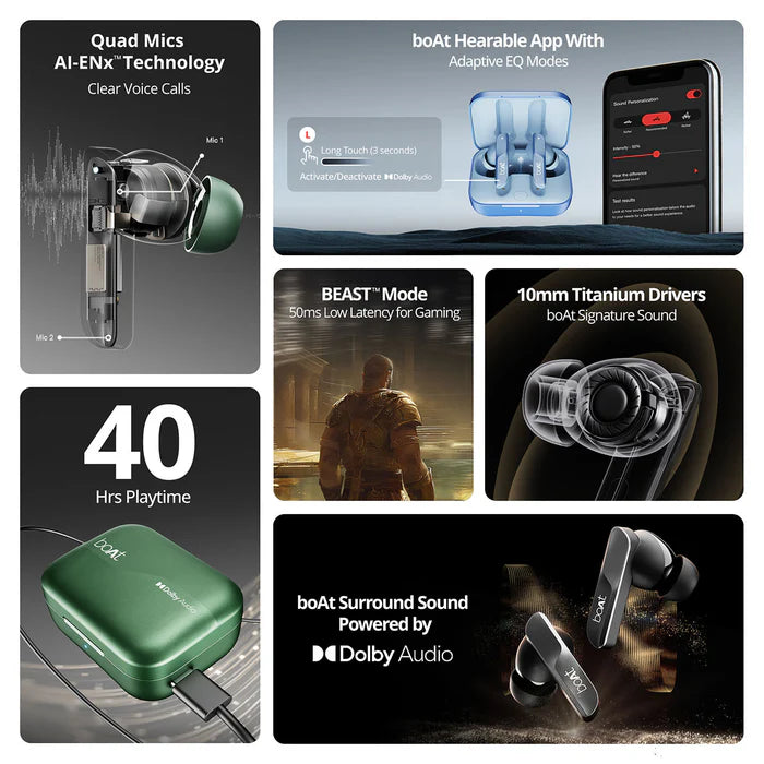 Airdopes 800 Wireless Earbuds 