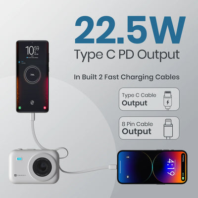 Power Shutter 20K 20000mAh Wireless Powerbank