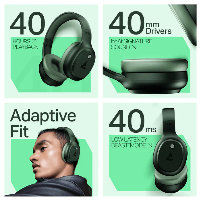 Rockerz 421 Over-Ear Headphone 