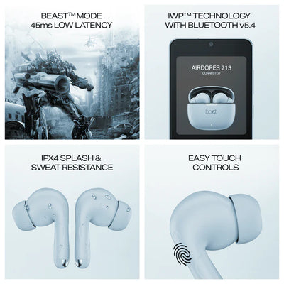 Airdopes 213 Wireless Earbuds 