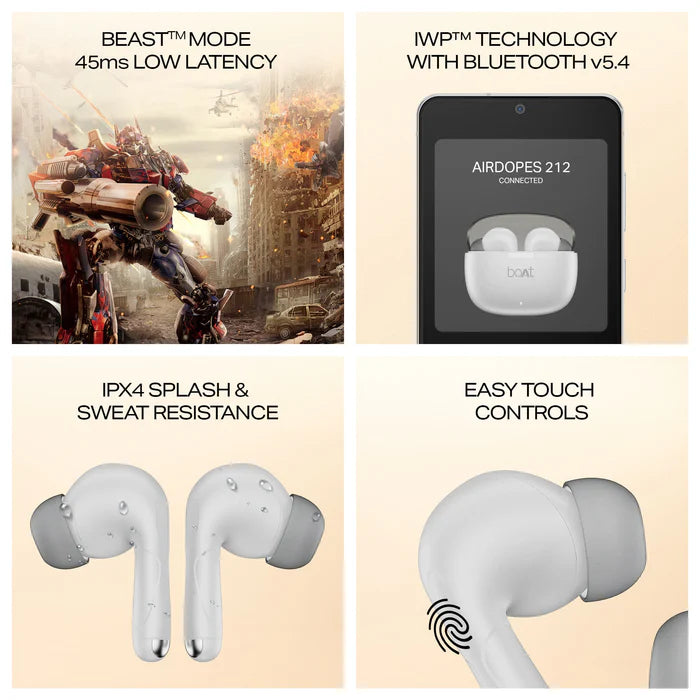 Airdopes 212 Wireless Earbuds 